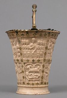 Situla (Bucket for Holy Water), Carolingian, 860-880. Creator: Unknown