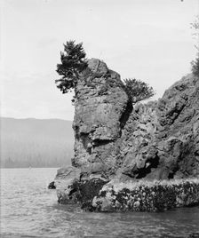 Siwash Rock, Stanley Park, Vancouver, B.C., c1902. Creator: Unknown