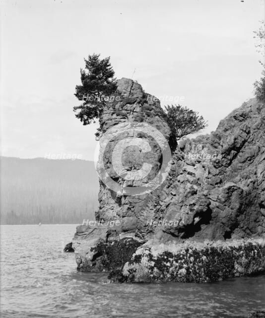 Siwash Rock, Stanley Park, Vancouver, B.C., c1902. Creator: Unknown.