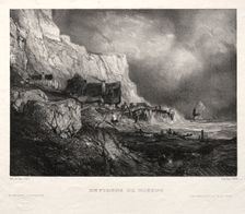 Six Marines: Environs de Dieppe, 1833. Creator: Eugène Isabey (French, 1803-1886)
