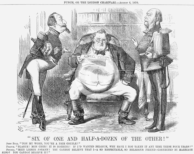 "Six of One and Half-a-Dozen of The Other", 1870. Creator: Joseph Swain.