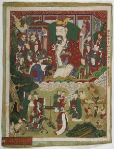 Six of the Ten Kings of Hell (image 3 of 5), 1798. Creator: Anon