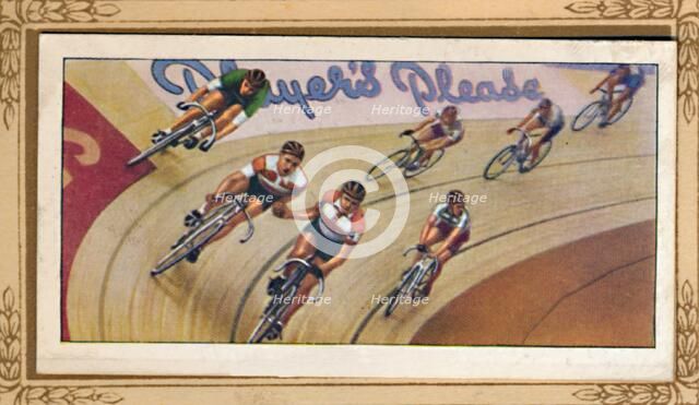 'Six-Day Racing', 1939. Artist: Unknown.