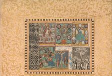 Six Devotional Scenes, Folio from the Bellini Album, ca. 1600. Creator: Unknown