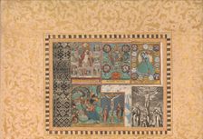 Six Devotional Scenes, Folio from the Bellini Album, ca. 1600. Creator: Unknown