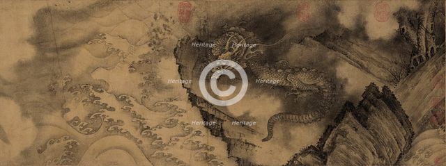 Six Dragons. Handscroll, 13th century.