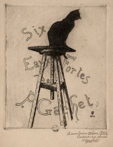 Six Etchings: Frontispiece, 1895. Creator: Paul Gachet (French, 1828-1909)
