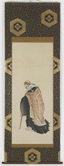 Six Immortals of Poetry: Kisen Hoshi, Edo period, ca. 1806-1808. Creator: Hokusai