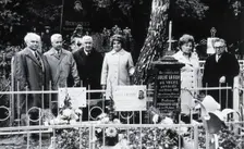 Six Russian scientists honouring the memory of Ferdinand Loesch, c1950s. Creator: Unknown