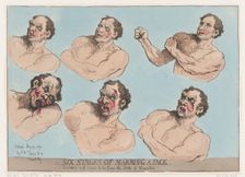 Six Stages of Marring a Face, May 29, 1792., May 29, 1792. Creator: Thomas Rowlandson