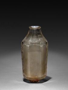 Six-Sided Bottle, 1644-1912. Creator: Unknown
