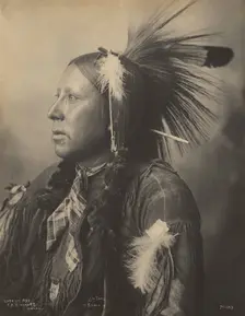 Six Toes, Kiowa, 1899. Creators: Adolph F. Muhr, Frank A. Rinehart