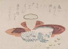 Six Wine Cups, early 19th century. Creator: Unknown