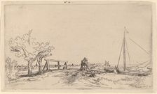 Six's Bridge, 1645. Creator: Rembrandt Harmensz van Rijn