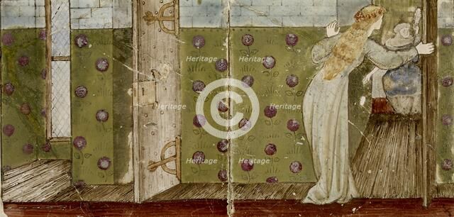 Sixteen tiles form eight illustrations of the 'Briar Rose' tale, 1862-1865. Artists: William Morris, Sir Edward Coley Burne-Jones.