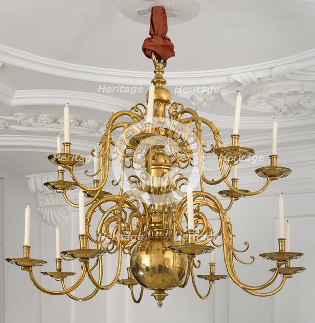 Sixteen-Arm Chandelier. Creator: Anon.