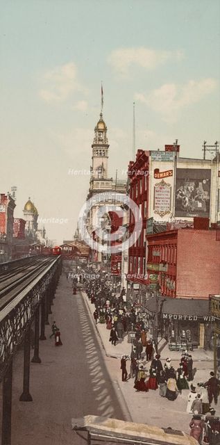 Sixth Avenue, New York, c1901. Creator: Unknown.