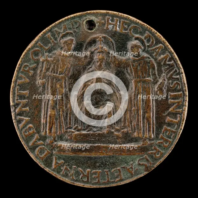 Sixtus IV Being Crowned [reverse]. Creator: Lysippus Junior.