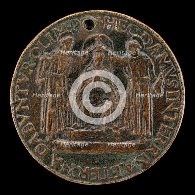 Sixtus IV Being Crowned [reverse]. Creator: Lysippus Junior.