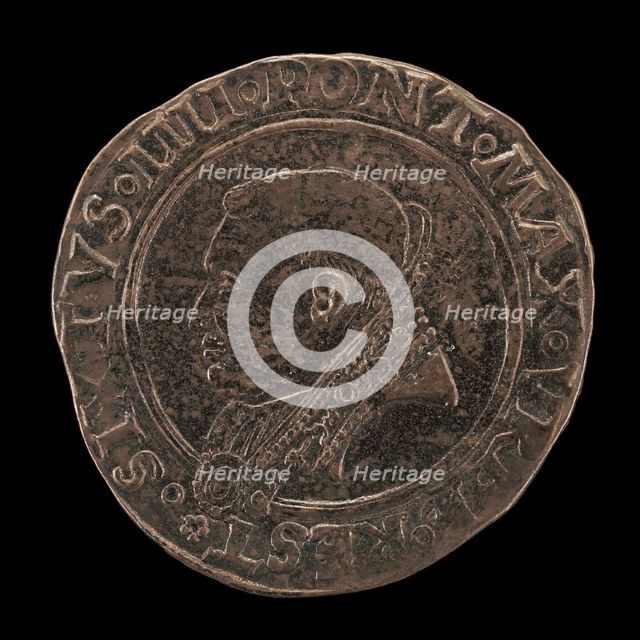 Sixtus IV (Francesco della Rovere, 1414-1484), Pope 1471 [obverse], 15th century. Creator: Unknown.