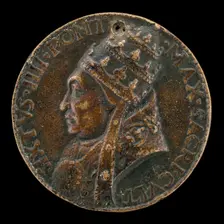 Sixtus IV (Francesco della Rovere, 1414-1484), Pope 1471 [obverse]. Creator: Lysippus Junior