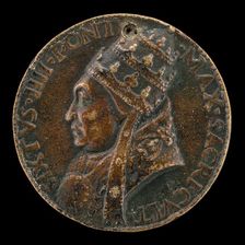 Sixtus IV (Francesco della Rovere, 1414-1484), Pope 1471 [obverse]. Creator: Lysippus Junior