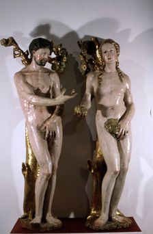 Size of the sixteenth century with Adam and Eve, by Domingo Antwerp