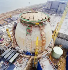 Sizewell B Power Station, Leiston, Suffolk Coast, Suffolk, 10/08/1992. Creator: John Laing plc