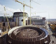 Sizewell B Power Station, Leiston, Suffolk Coast, Suffolk, 24/04/1991. Creator: John Laing plc