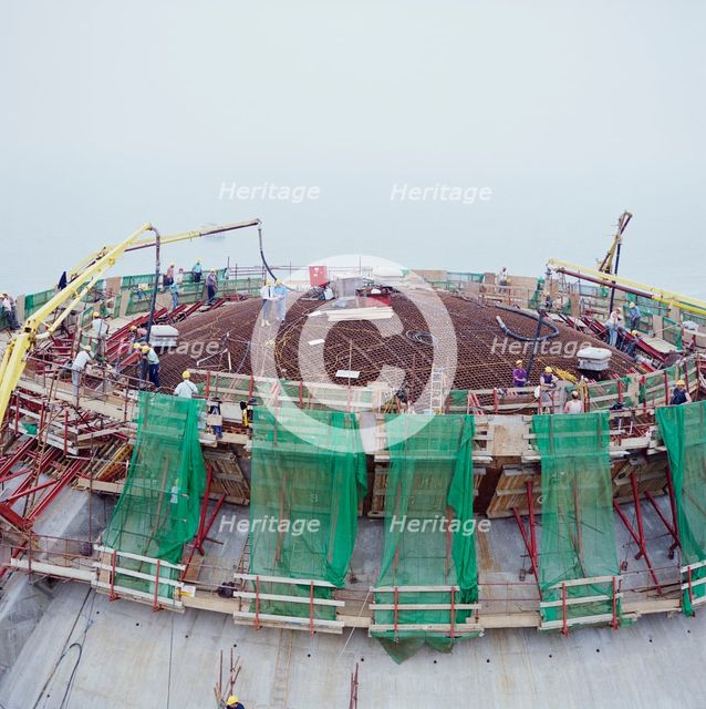 Sizewell 'B' Power Station, Leiston, Suffolk Coast, Suffolk, 29/06/1992. Creator: John Laing plc.