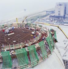 Sizewell B Power Station, Leiston, Suffolk Coast, Suffolk, 29/06/1992. Creator: John Laing plc