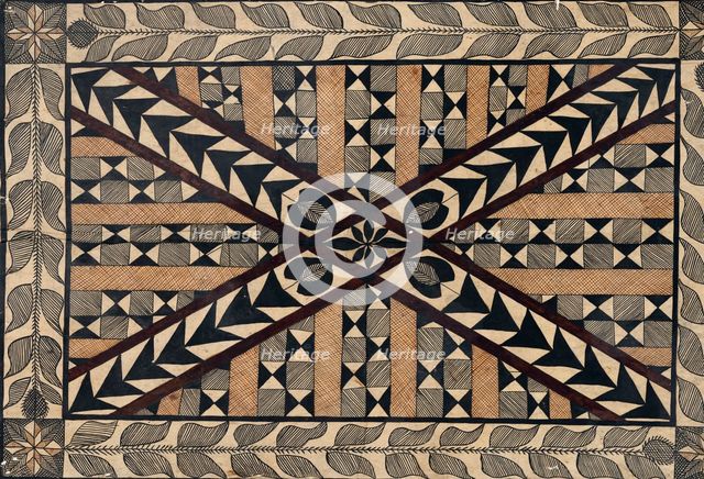 Siapo (tapa cloth),  c1917. Creator: Unknown.