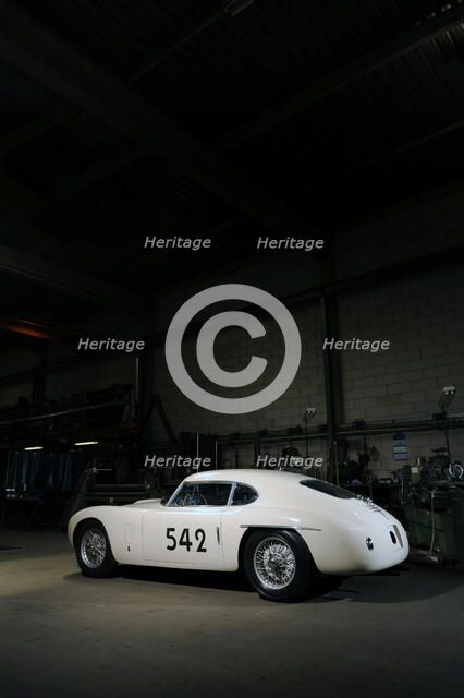 Siata Mille Miglia by Touring 1952. Artist: Simon Clay.