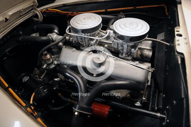 Siata Mille Miglia by Touring 1952. Artist: Simon Clay.