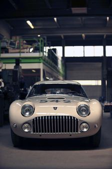 Siata Mille Miglia by Touring 1952. Artist: Simon Clay