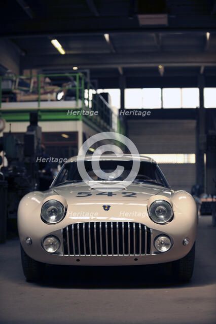 Siata Mille Miglia by Touring 1952. Artist: Simon Clay.