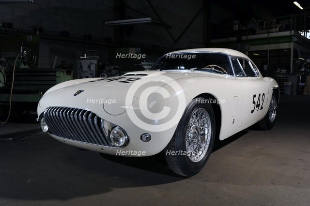 Siata Mille Miglia by Touring 1952. Artist: Simon Clay.