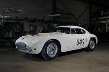 Siata Mille Miglia by Touring 1952. Artist: Simon Clay