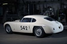 Siata Mille Miglia by Touring 1952. Artist: Simon Clay