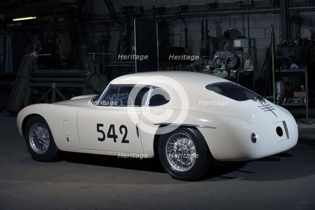 Siata Mille Miglia by Touring 1952. Artist: Simon Clay.