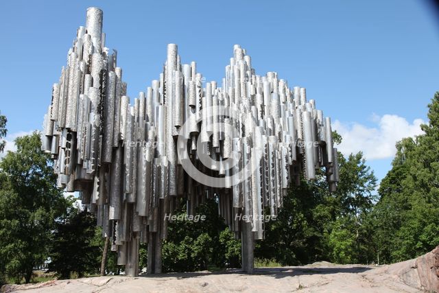 Sibelius Monument, Sibelius Park, Helsinki, Finland, 2011. Creator: Sheldon Marshall.