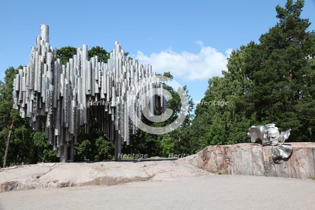 Sibelius Monument, Sibelius Park, Helsinki, Finland, 2011. Creator: Sheldon Marshall.