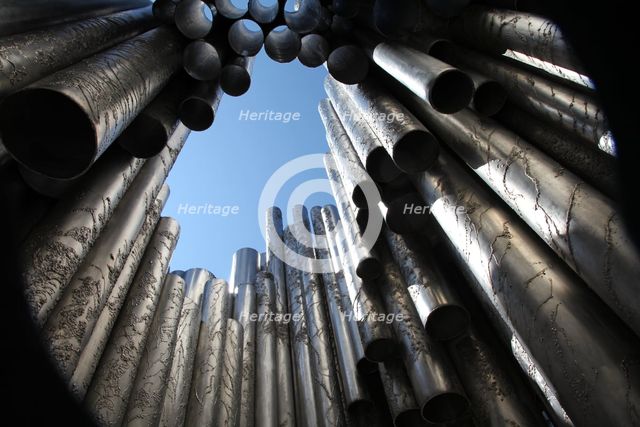Sibelius Monument, Sibelius Park, Helsinki, Finland, 2011. Creator: Sheldon Marshall.