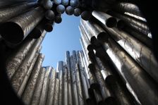 Sibelius Monument, Sibelius Park, Helsinki, Finland, 2011. Creator: Sheldon Marshall