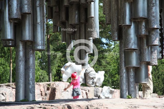 Sibelius Monument, Sibelius Park, Helsinki, Finland, 2011. Creator: Sheldon Marshall.