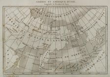 Siberia and Russian America, 1839. Creator: Thunot Duvotenay