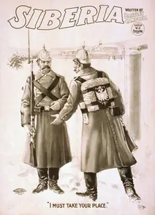 Siberia [graphic] : written by Bartley Campbell., c1900. Creators: Bartley Campbell, U.S. Printing Co.