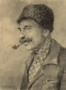 Siberia. Migrant from New Russia, 1904. Creator: Boris Vasilievich Smirnov