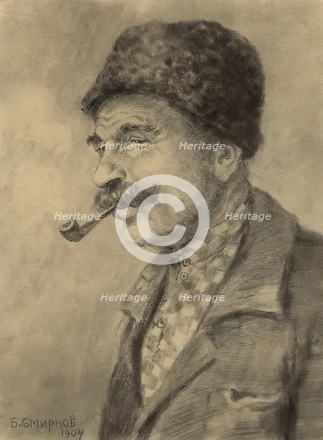 Siberia. Migrant from New Russia, 1904. Creator: Boris Vasilievich Smirnov.