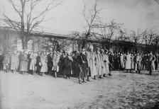 Siberian prisoners in Germany, between c1915 and c1920. Creator: Bain News Service